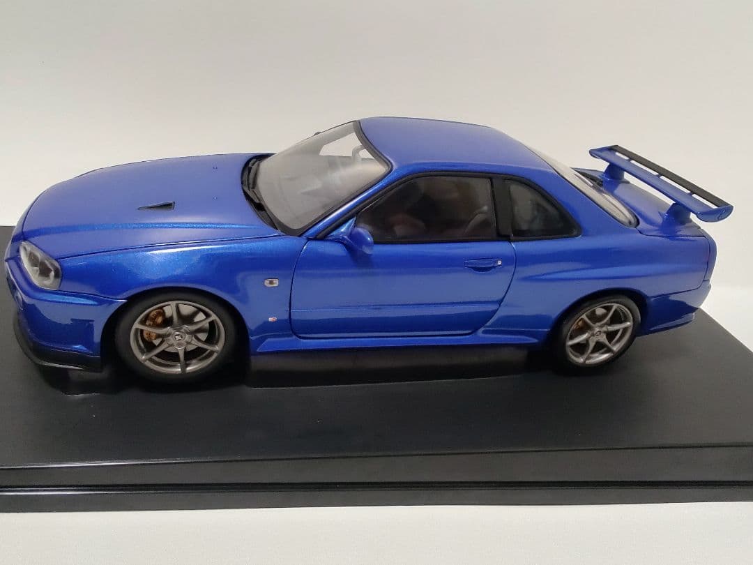 【箱ケースなし】オートアート 1/18 スカイライン R34GT-R