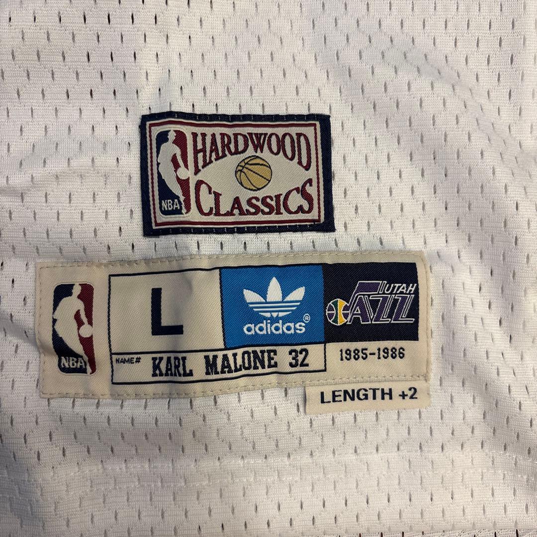 NBA ユタジャズ　カール・マローン選手　ユニフォーム　Lサイズ