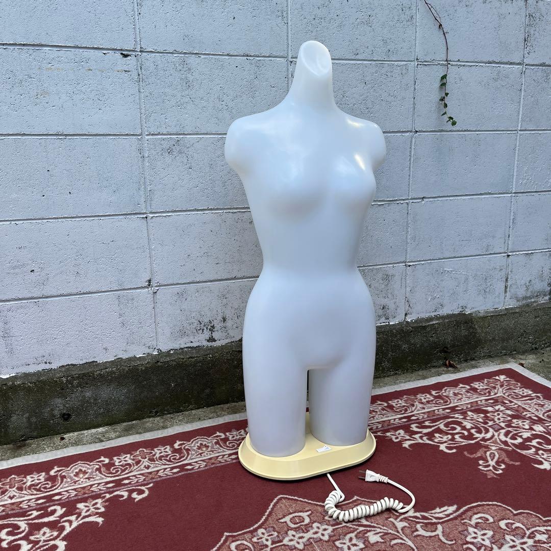 ライト照明付き◾️マネキン トルソー 店舗什器 間接照明 ディスプレイ 女性像
