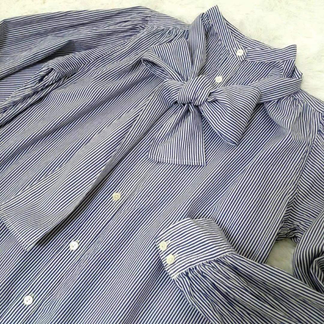 【美品】スローブイエナ 2wayボウタイシャツワンピース