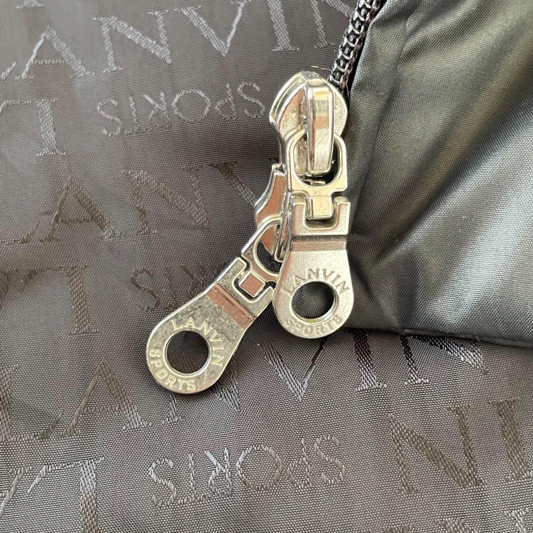LANVIN SPORTS ランバンスポール ラビットファー ナイロンベスト