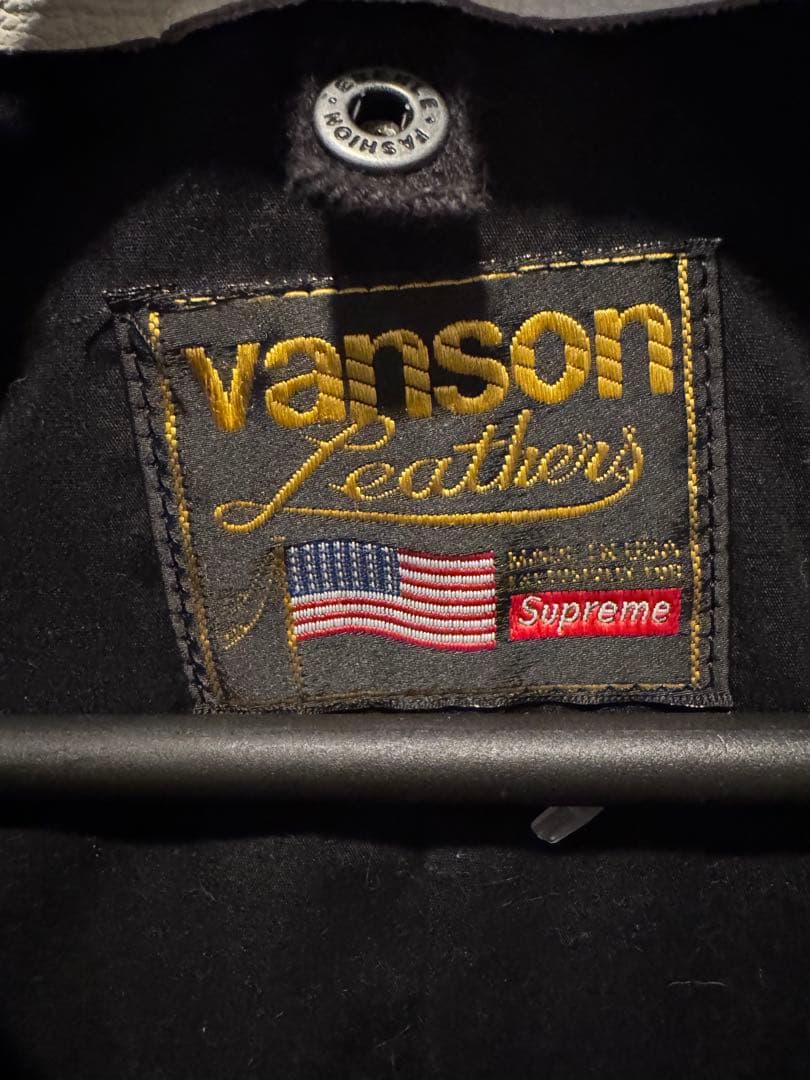 ジャケット・アウター Supreme Vanson Leather Star Jacket