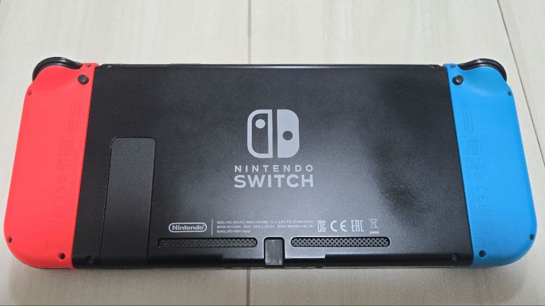 ニンテンドースイッチ ネオンブルー ネオンレッド 中古品 完動品
