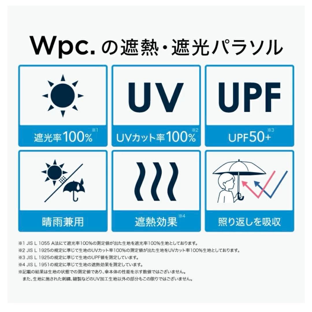 パペットスンスン×Wpc. 遮光 ポップコーン 日傘 折りたたみ 晴雨兼用 傘