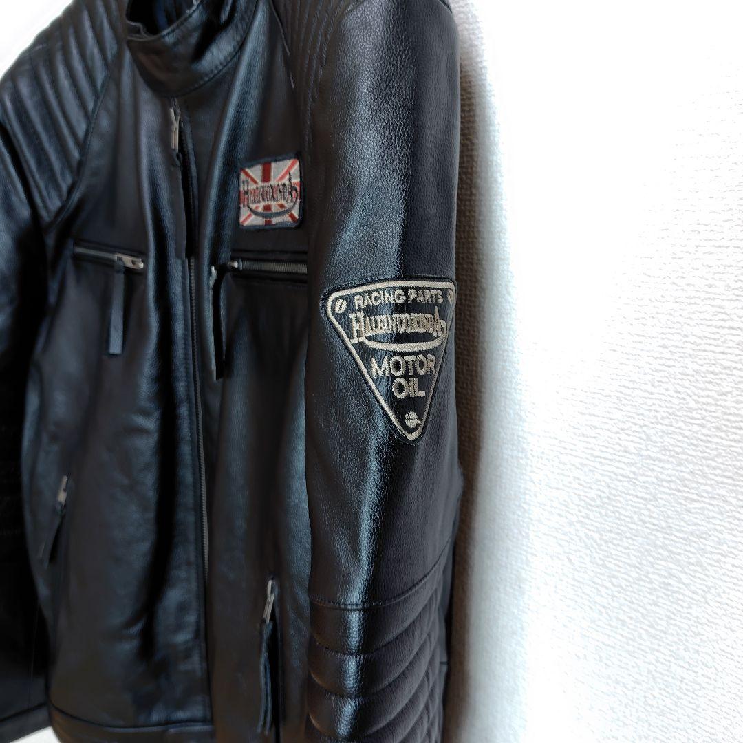 FORTIME　フォータイム　レザージャケット　本革　ライダースジャケット　黒