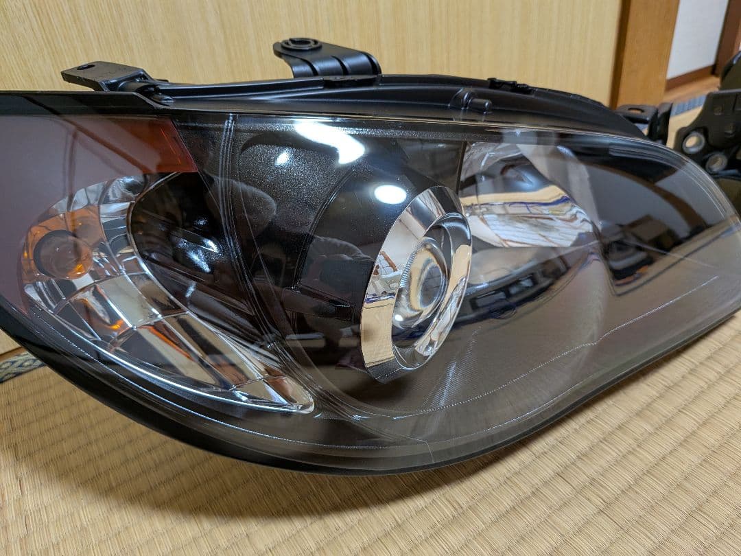 スバル純正　GDB　インプレッサ　ヘッドライト 左右セット インナーブラック