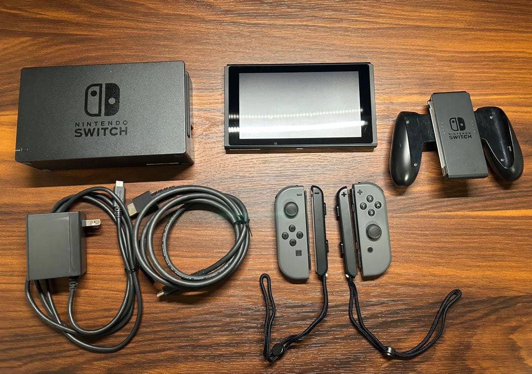 Nintendo Switch 初代グレー (※左Joy-Conコメント参照)