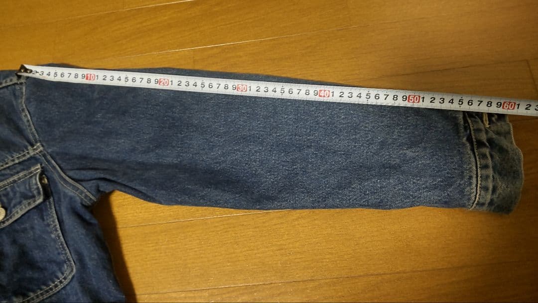 RRLRalphLaurenデニムジャケット S 薄青色厚手ミツ星タグ美品