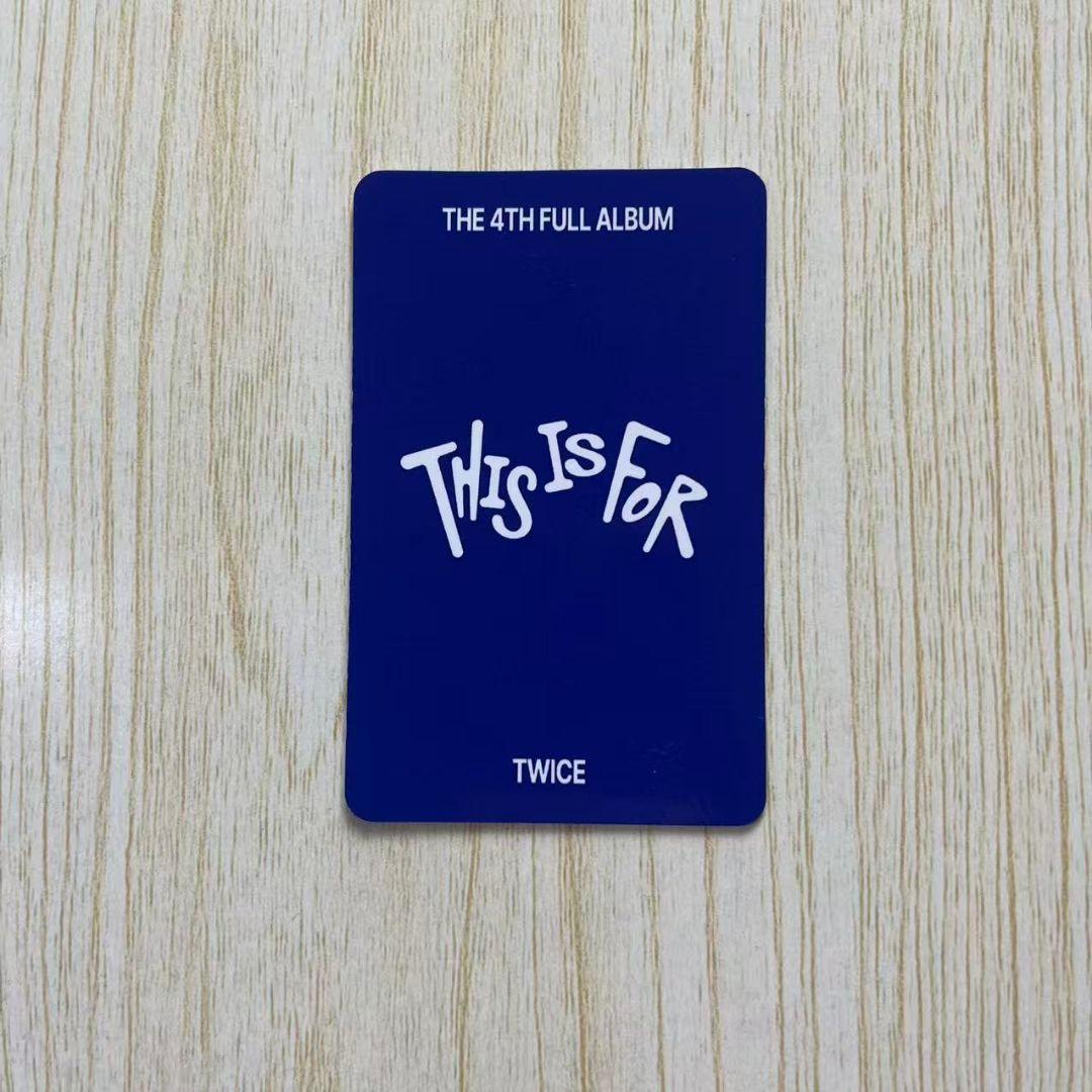 トゥワイス TWICE THIS IS FOR サノク ダヒョン トレカ