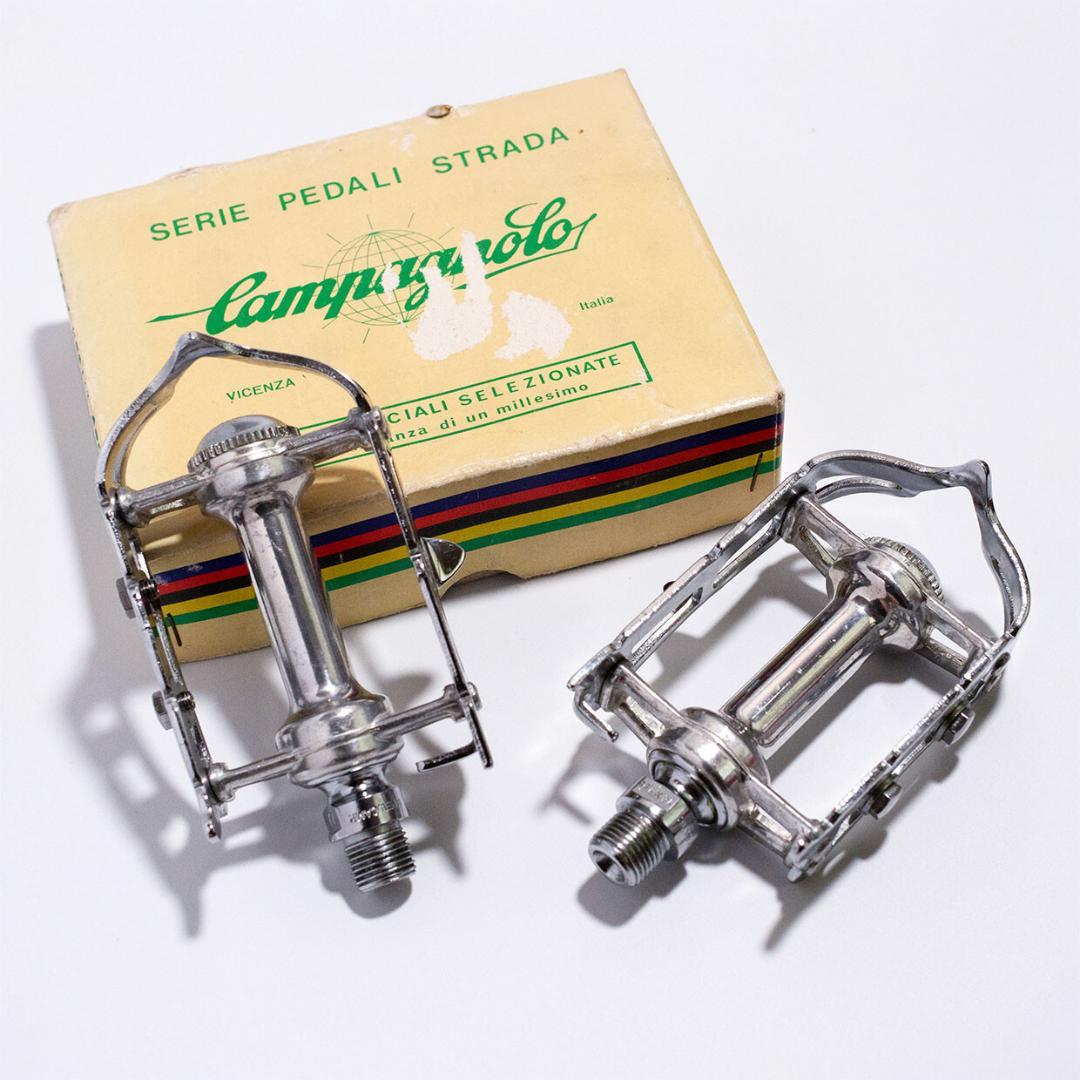 新品 Campagnolo Record Strada フレンチ ロードペダル