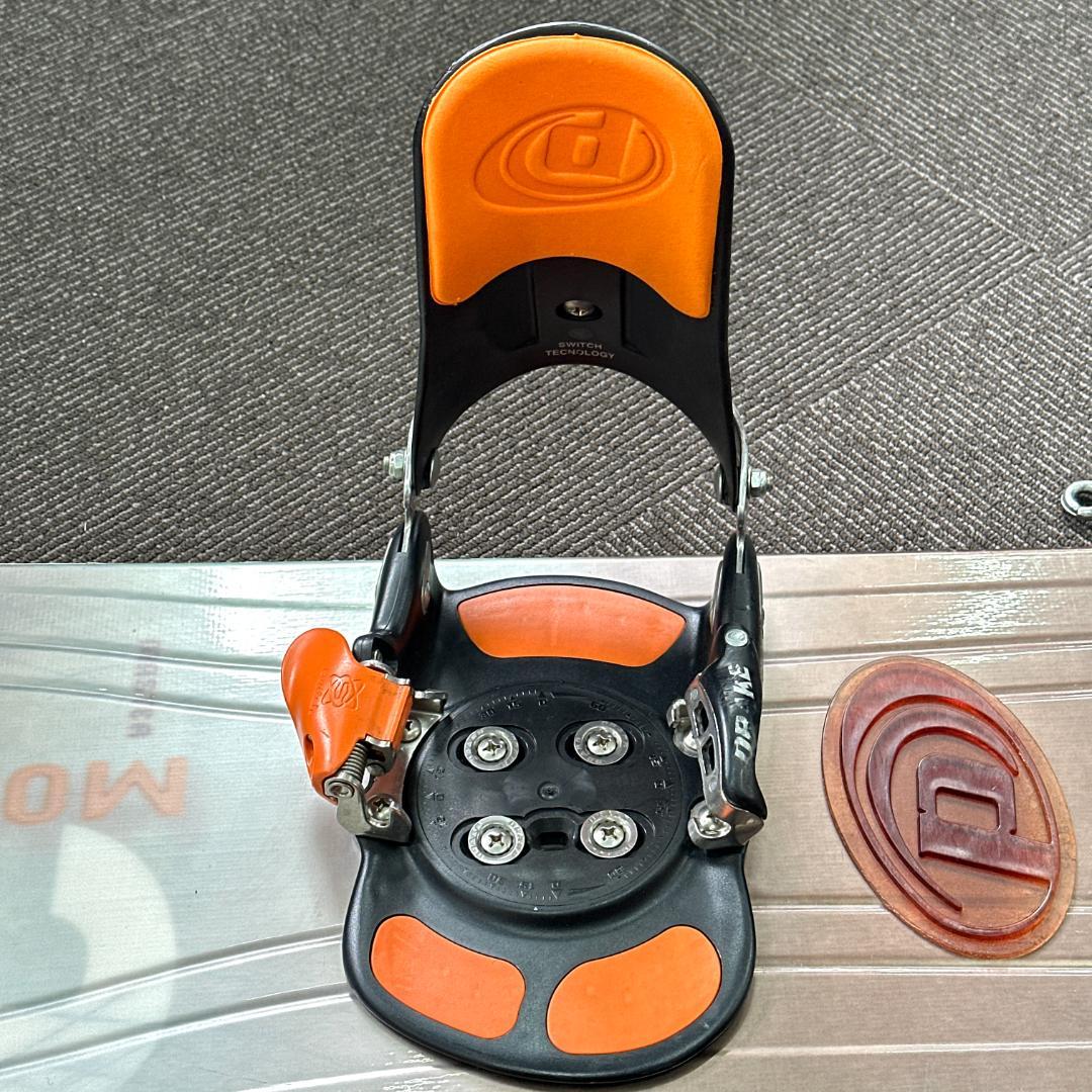 中古 MORROW・DARKE スノーボード ビンディング セット 152