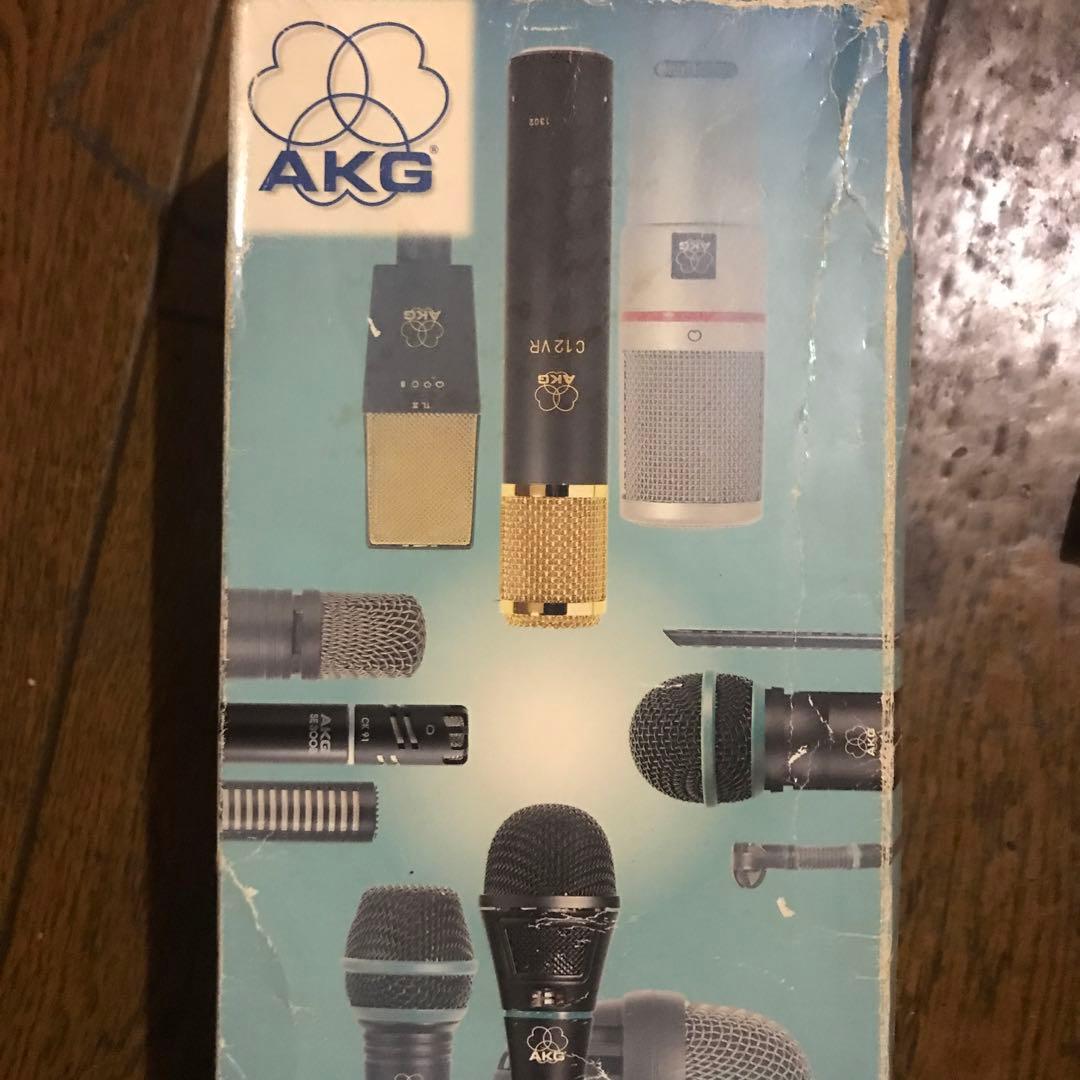 AKG C1000 S ＋ppc 1000 箱付き　コンデンサーマイクロフォン