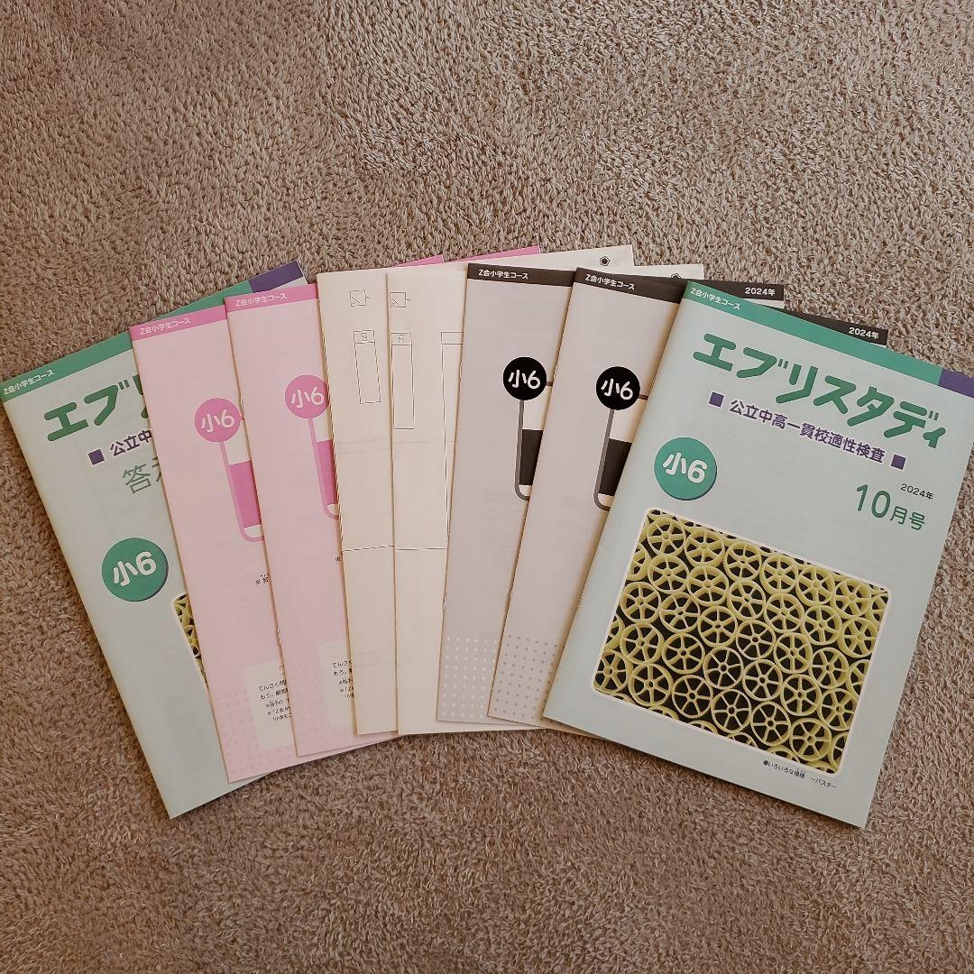 Z会 エブリスタディ 適性検査 小6 公立中高一貫