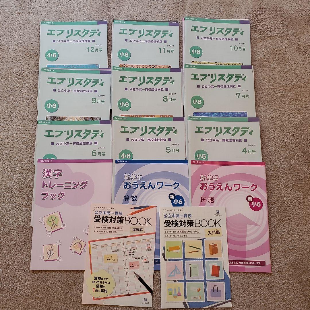 Z会 エブリスタディ 適性検査 小6 公立中高一貫