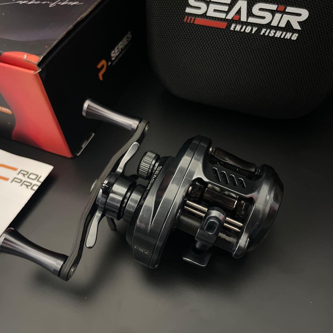 DC搭載 Seasar DC ROUND PRO ベイトフィネス　リール右巻