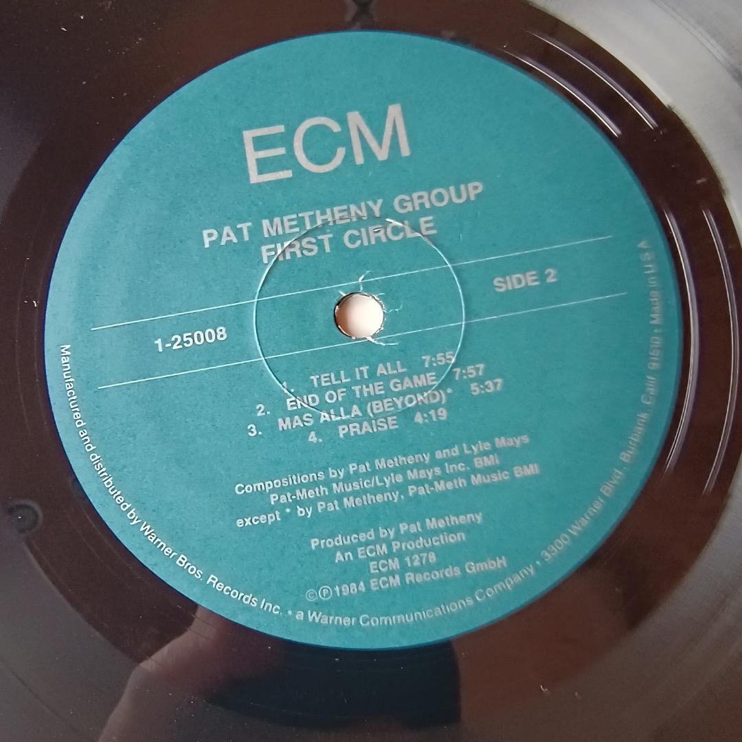 First Circle(ECMカタログ有）/Pat Metheny Group