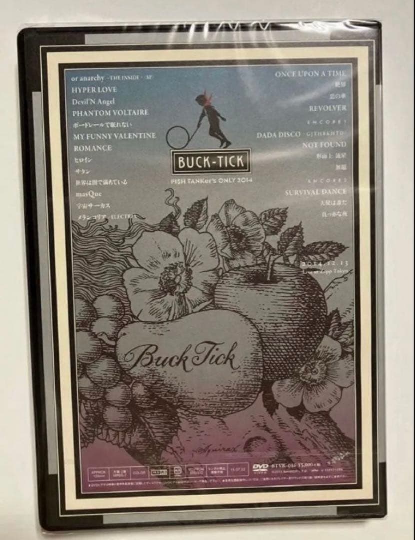 BUCK-TICK FISH TANK限定　通常盤 DVD FTOnly2014