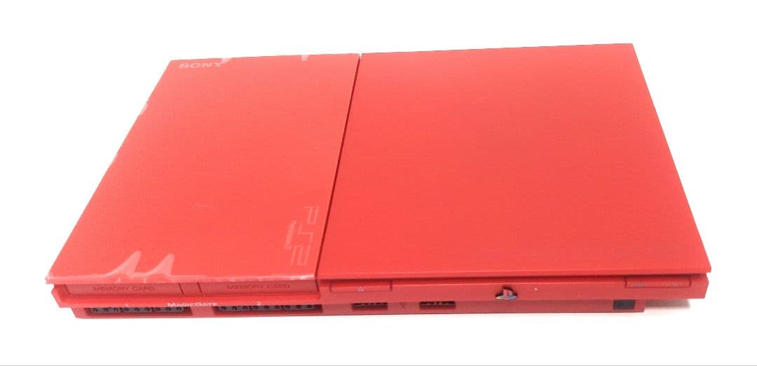 未使用！ PlayStation2 SCPH-90000 シナバーレッド PS2