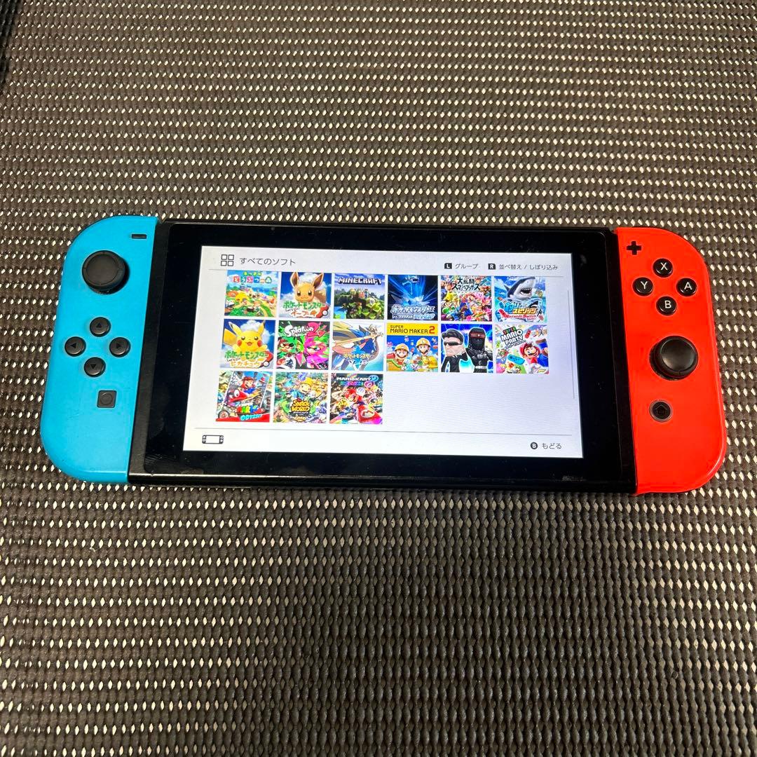 Nintendo Switch ネオンブルー/ネオンレッド 本体ジャンク
