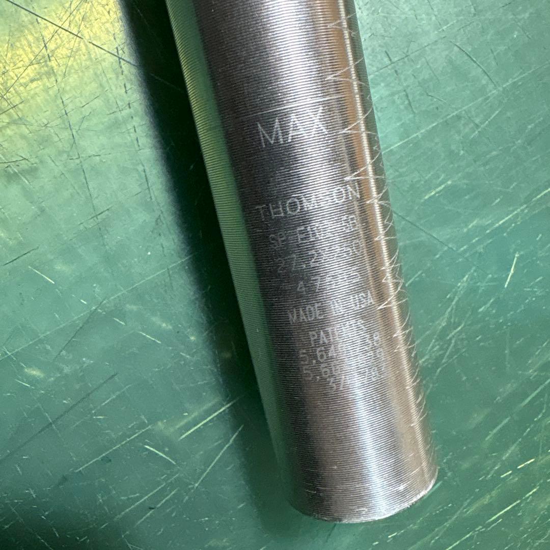 THOMSON Elite シートポスト 27.2m m×250mmセットバック