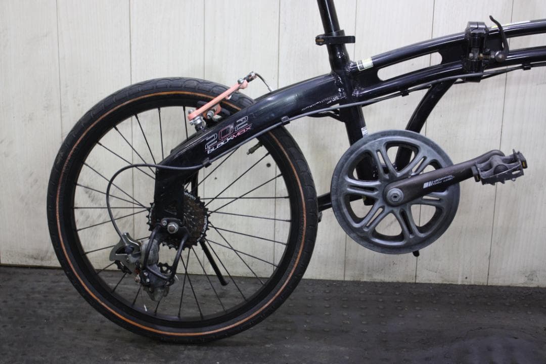 ドッペルギャンガー202blackmax 20インチ アルミ6段 折り畳み自転車