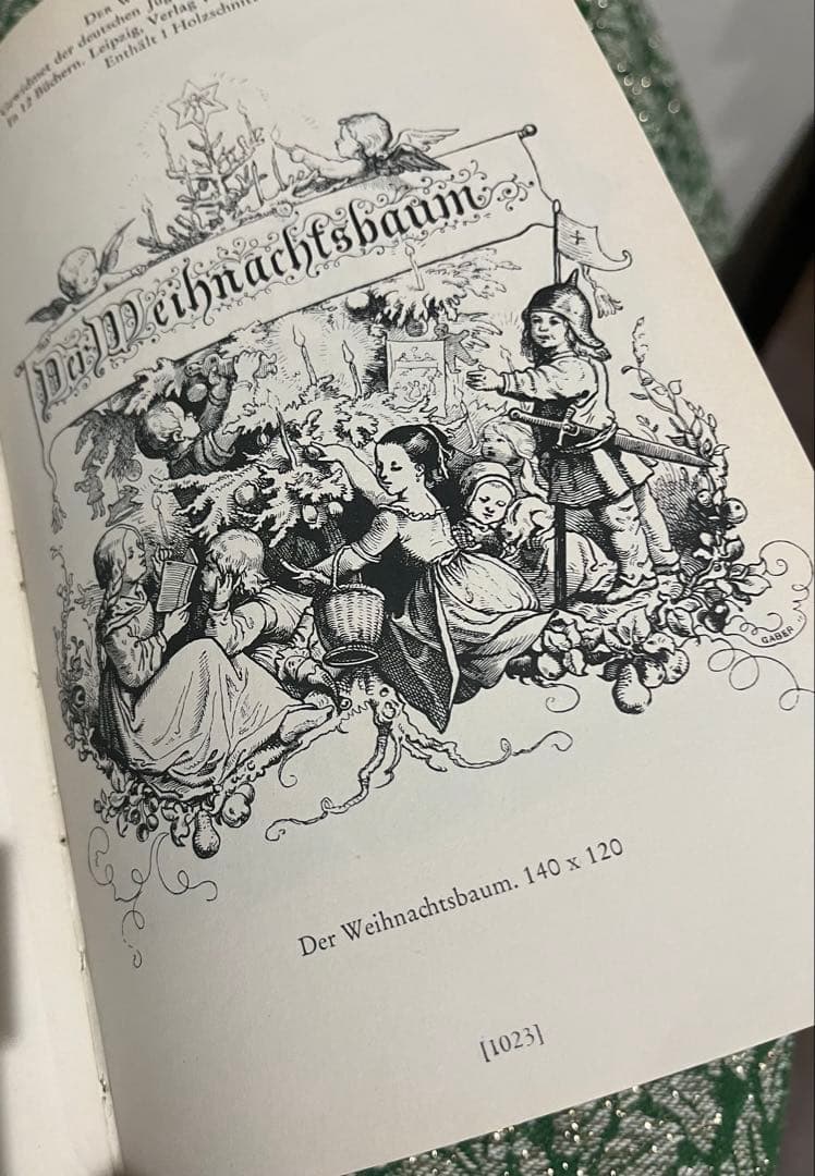 Ludwig Richter 木版画全集　第二巻　19世紀　ドイツ　美品　古洋書