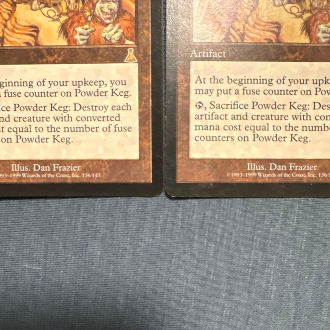 MTG 火薬樽　英語版４枚セット