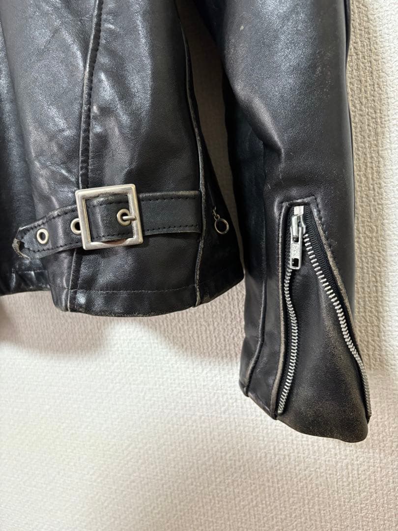 Schott シングルライダースジャケット　641 36サイズ ライナー付き