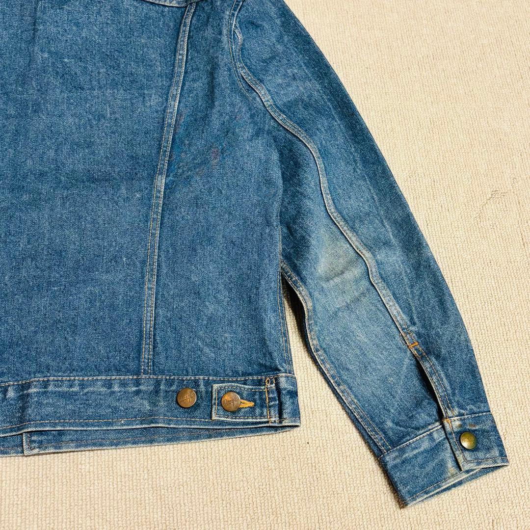 Wrangler ラングラー デニムジャケット　フェード　ハチノス　日本製　M