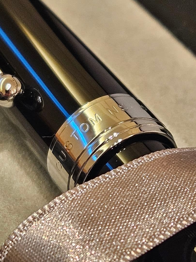 PILOT 万年筆 黒色 Z-CR-GN　CUSTOM　NS