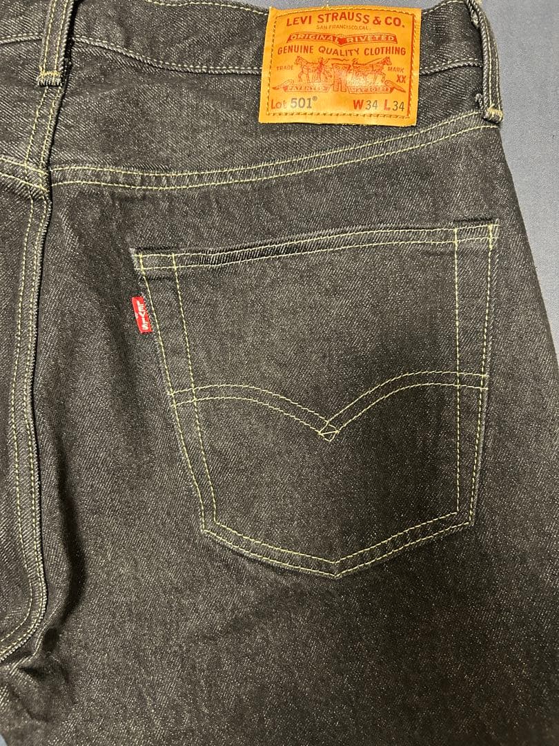 Levi's Premium セットアップ　ブラックデニム