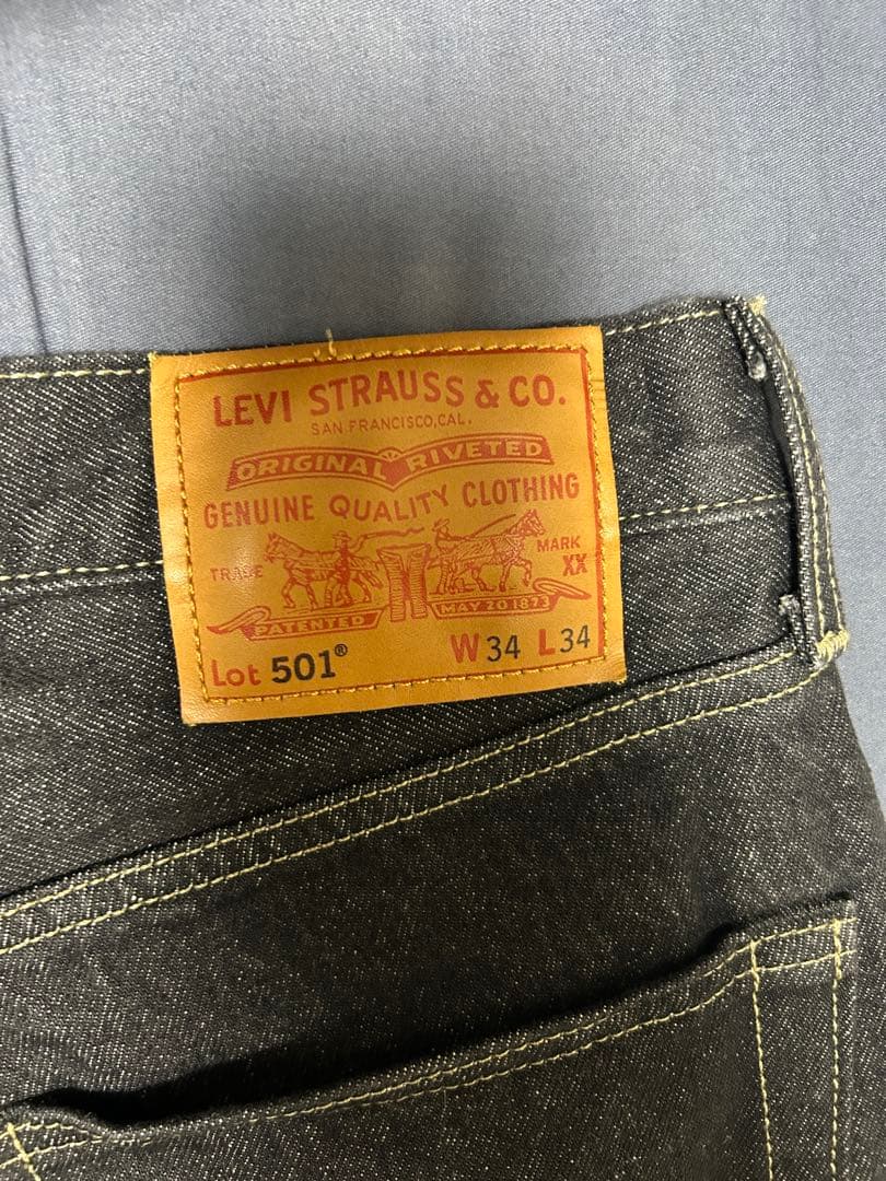 Levi's Premium セットアップ　ブラックデニム
