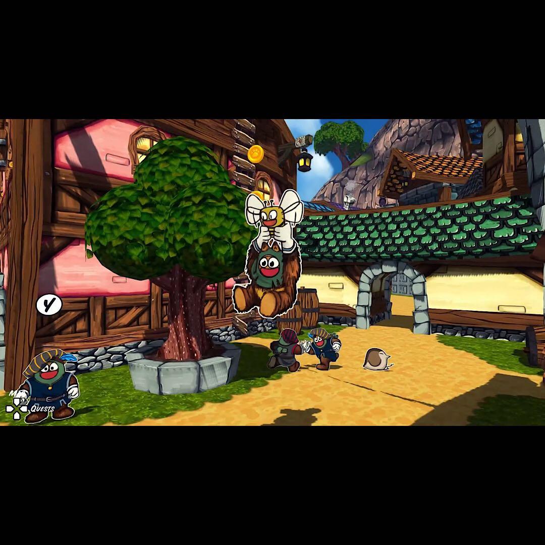 Ruffy and the side switch スイッチ