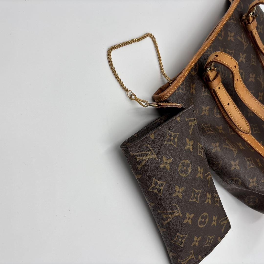 ルイビトンLOUIS VUITTON モノグラム バケツ ポーチ付