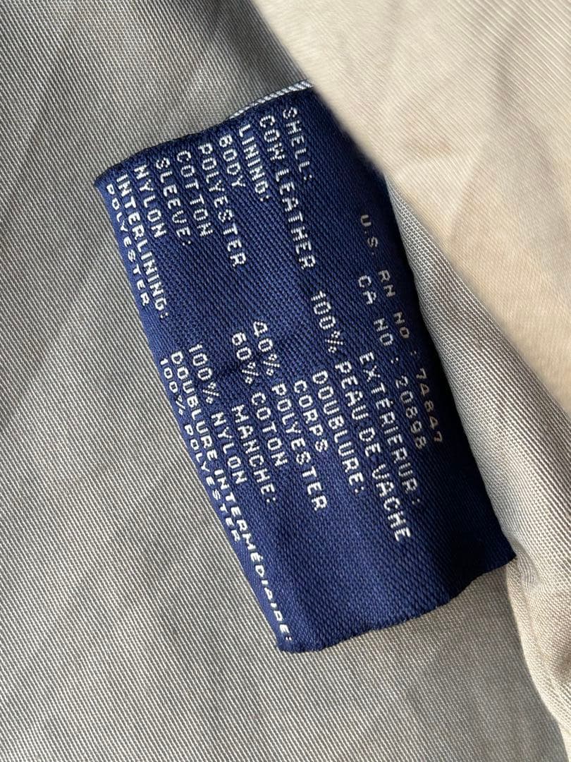 90s Dockers レザーコート レザーカーコート カウレザー 馬革