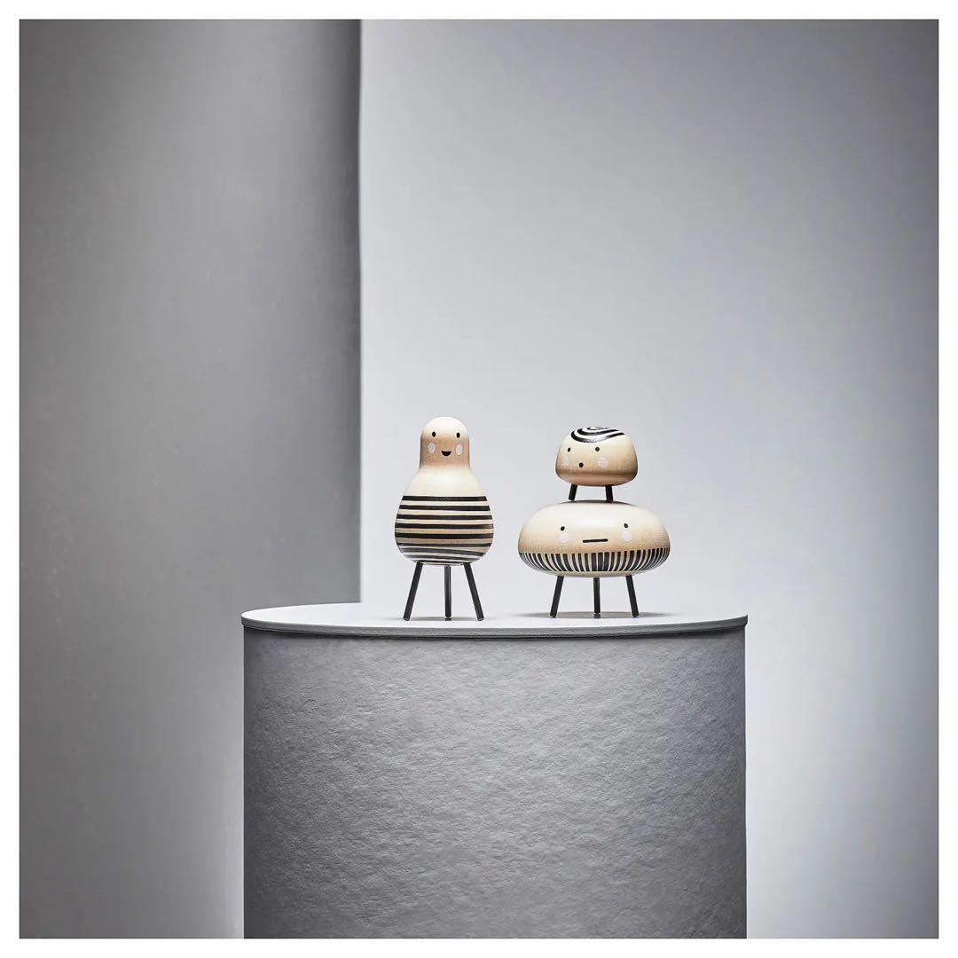 日本未発売　IKEA デコレーション雑貨 置物　2点セット　DVÄRGTALL