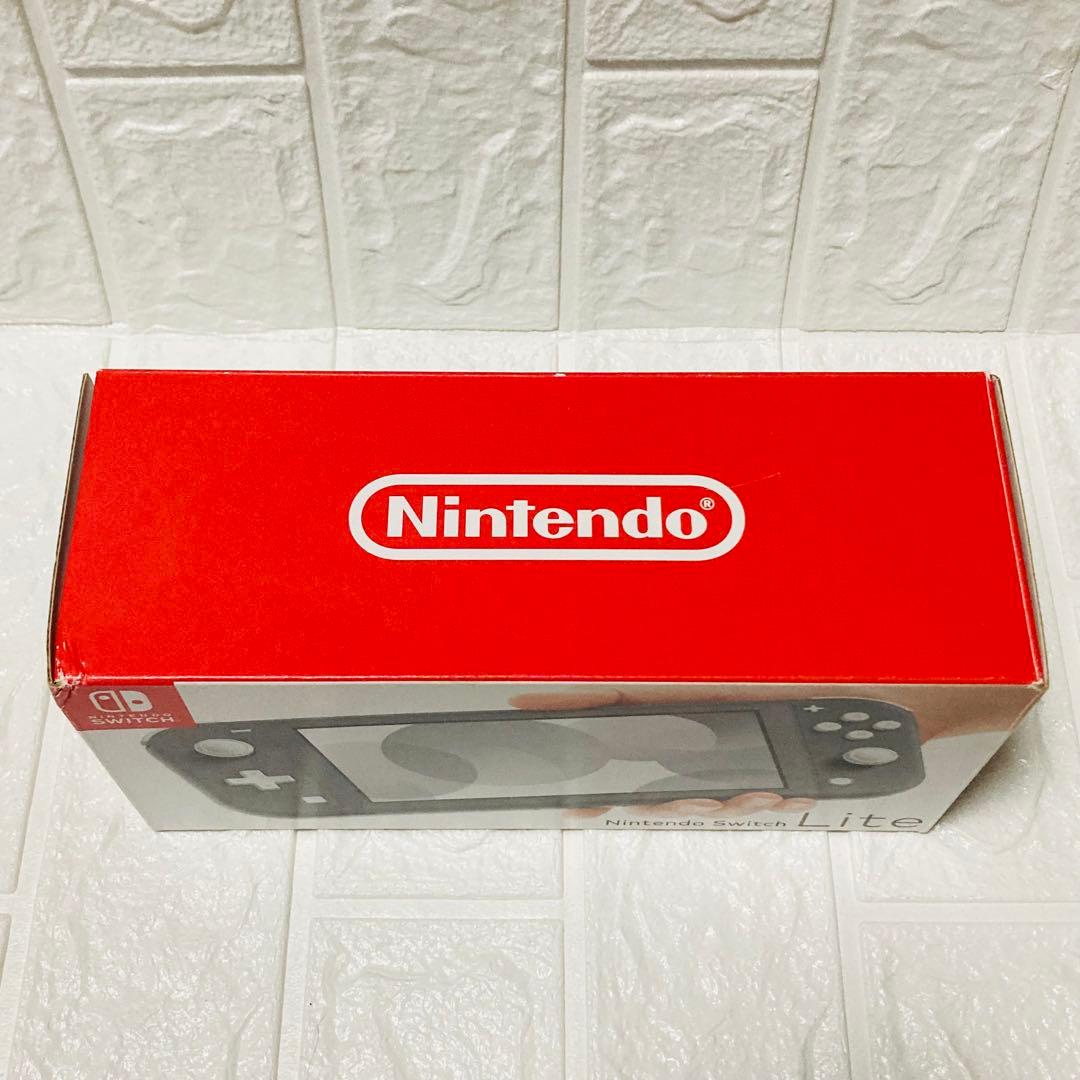 け*ん様 Nintendo Switch Lite グレー 本体 箱付 動作確認