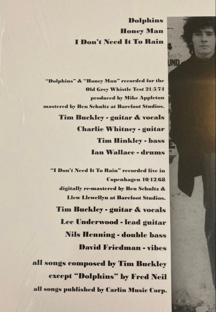 ◾️アシッドフォーク名盤■TIM BUCKLEY■ティムバックリィ■ Once I