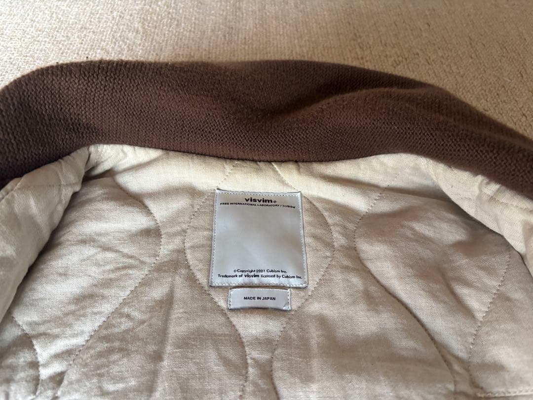 ジャケット・アウター VISVIM PALMITO SHAWL COLLAR JKT