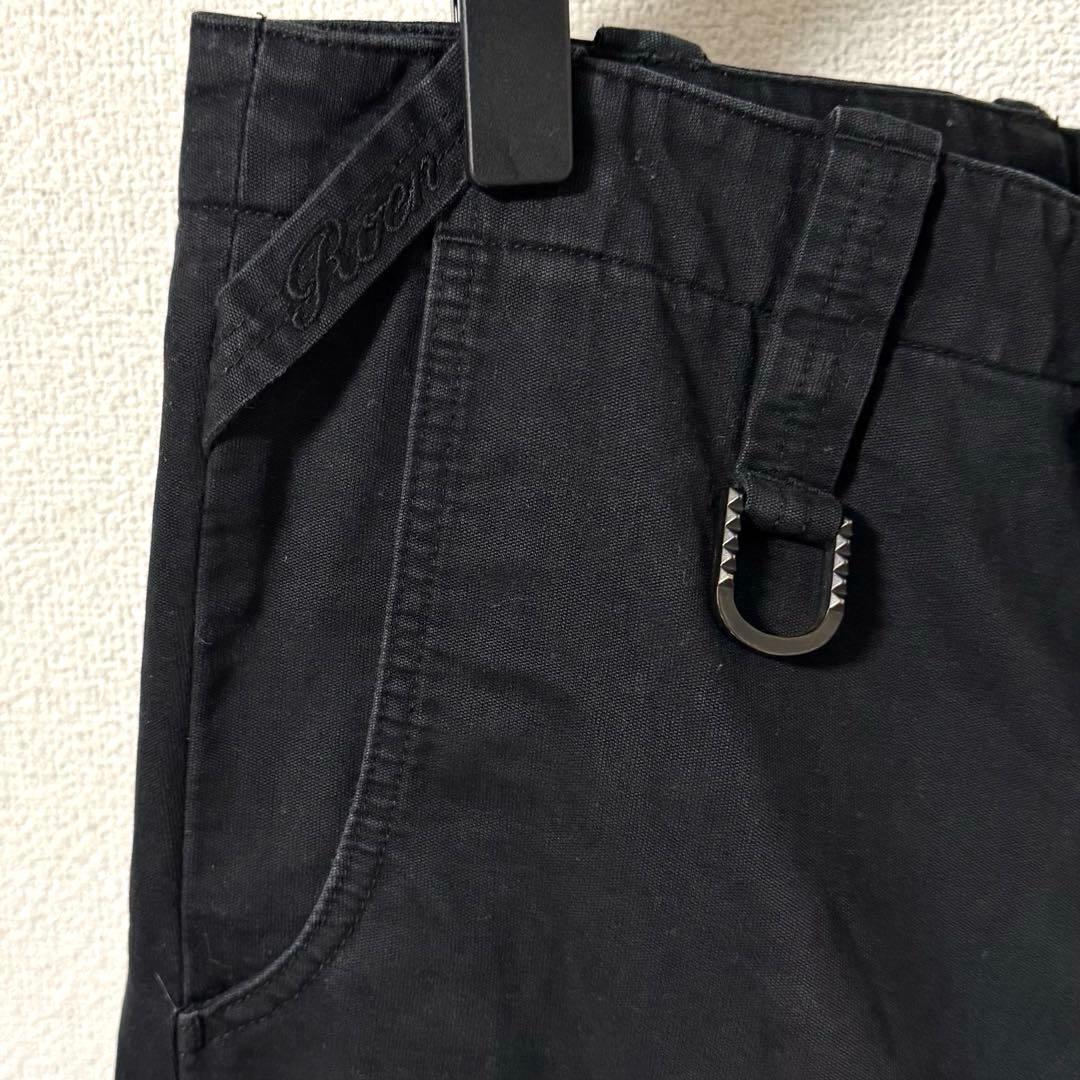 ロエン Roen カーゴパンツ ボンテージ フレア ギミック y2k 止血ベルト