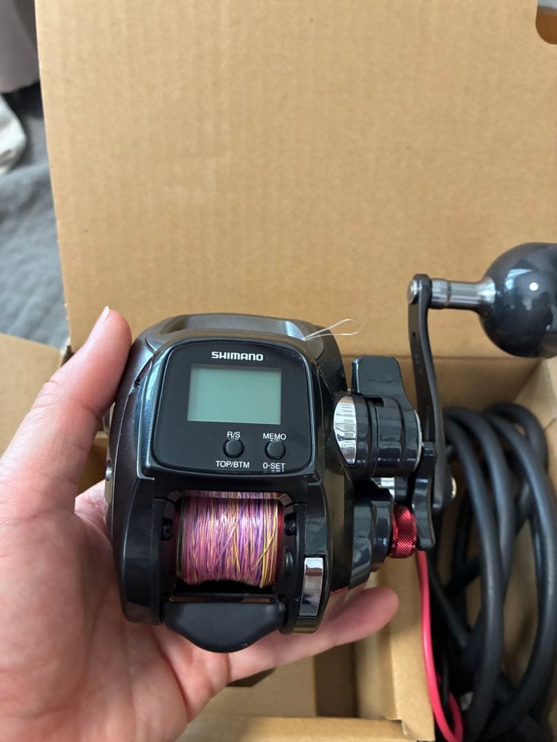 SHIMANO 電動リール PLAYS600 PE2号300m弱おまけつき