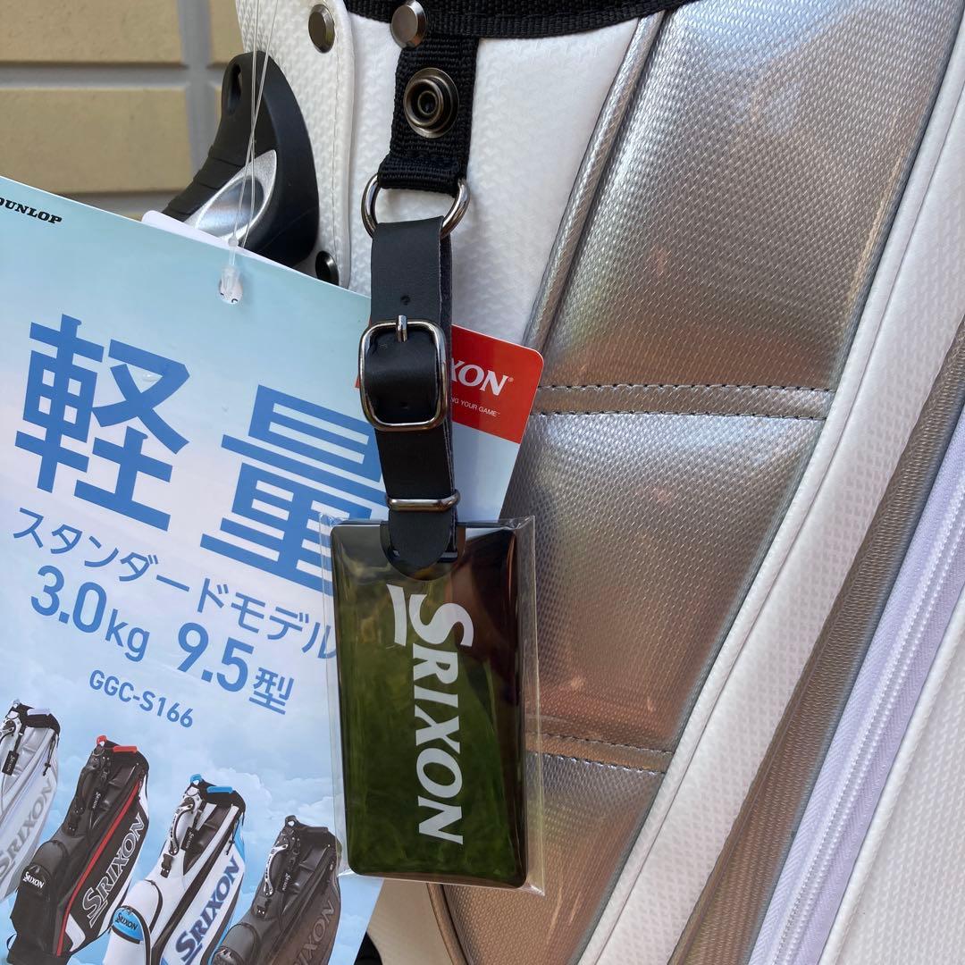 新品❣️ Srixon ゴルフバッグ・キャディバッグ ホワイト