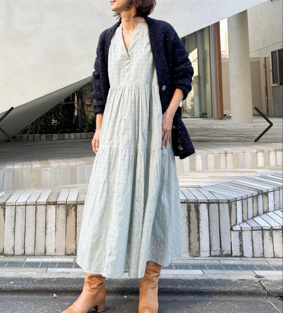 タグ付✨4.6万 ヌキテパ Bhutta Fabric Tiered Dress