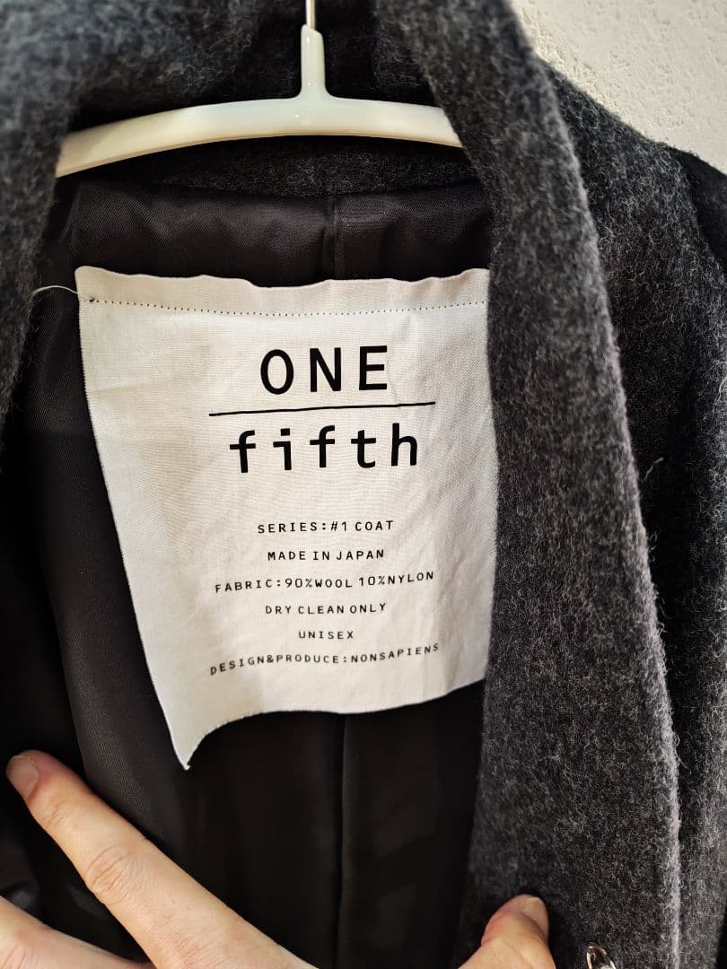 ONE fifth (ワンフィフス) ウール、メルトン生地スタジャン