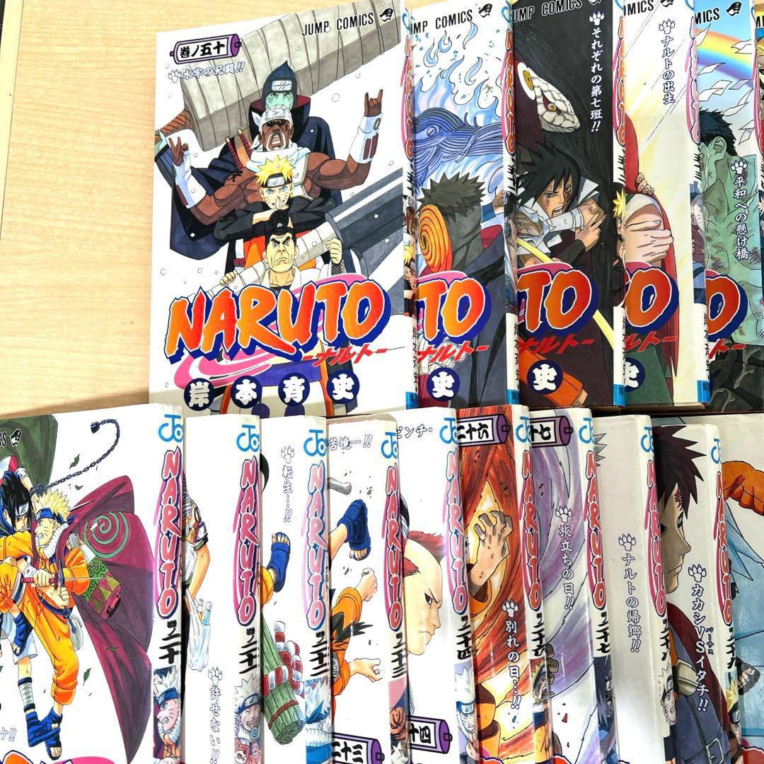 【まとめ売り】NARUTO-ナルト- 巻ノ一〜巻ノ七十二 秘伝込み
