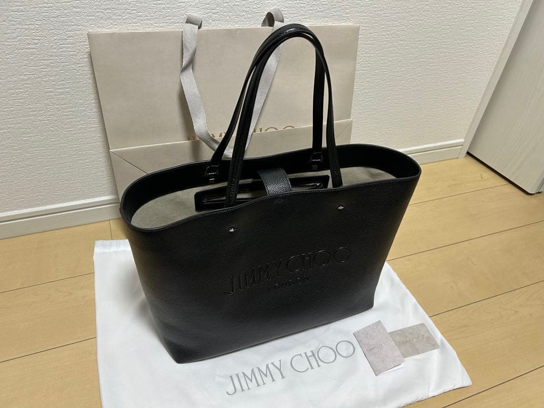 【かじれぼん様】JIMMY CHOO（ジミーチュウ）トートバッグ　マーリ