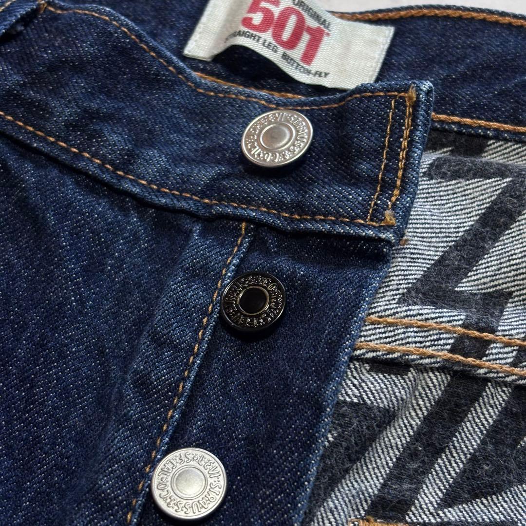 【限定品】濃紺 リーバイス501 プリントデニムパンツ 総柄 W36 08年