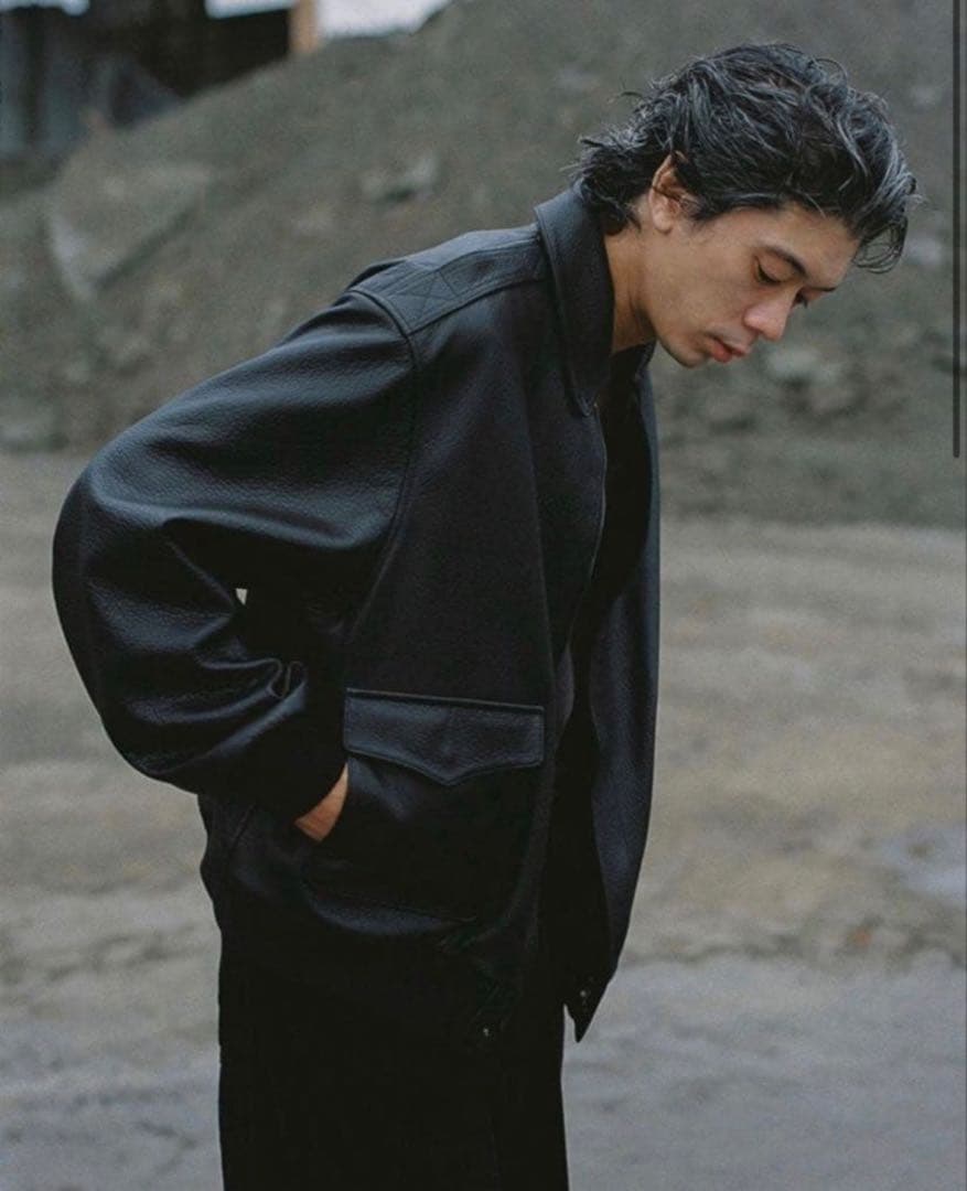 LIDNM A2 Ver.2 JACKET レザーブルゾン