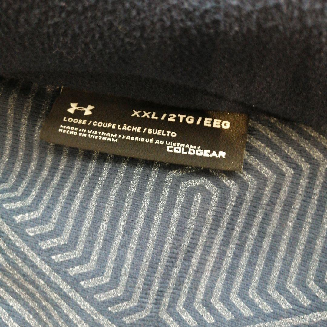 【極美品】2XL 大きいサイズ！アンダーアーマー ベンチコート COLDGEAR