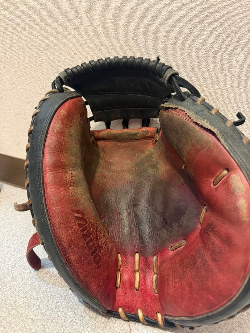 ★人気★ ミズノプロ 硬式用 キャッチャーミット 信義時代 ビックM